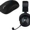 Logitech G Pro + G Pro Superlight Mouse Over Ear Gaming Headset με σύνδεση 2x3.5mm