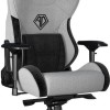 Anda Seat Gaming Chair T-Pro II Grey / Black Fabric [AD12XLLA-01-GB-F]