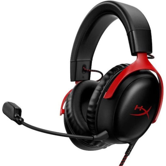 HyperX Cloud III 727A9AA Gaming Headset (Black/Red)