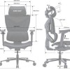 Anda Seat X-Air Pro Black Celeste Καρέκλα Gaming