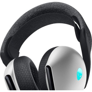 Alienware Dual Mode Ασύρματο Over Ear Gaming Headset AW720H (Lunar Light)