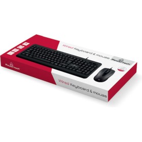 Powertech PT-1067 Σετ Πληκτρολόγιο & Ποντίκι Ελληνικό