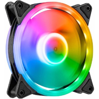 Powertech PT-1284 Case Fan 120mm με RGB Φωτισμό και Σύνδεση 3-Pin / 4-Pin Molex