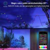 Powertech Smart Ταινία LED USB 5V RGB Φως 10m με Τροφοδοτικό & Τηλεχειριστήριο