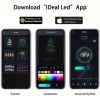 Powertech Smart Ταινία LED USB 5V RGB Φως 10m με Τροφοδοτικό & Τηλεχειριστήριο