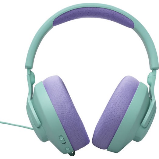 JBL Quantum 100M2 Over-Ear Wired Gaming Headset (Cyan)