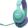 JBL Quantum 100M2 Over-Ear Wired Gaming Headset (Cyan)