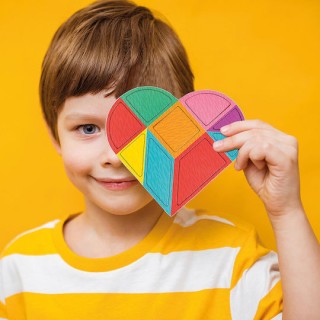 AS Παιχνίδι Κατασκευών Χάρτινο Magnet Box Αστεία Σχήματα Εκπαιδευτικοί Μαγνήτες για Παιδιά 4+ Ετών