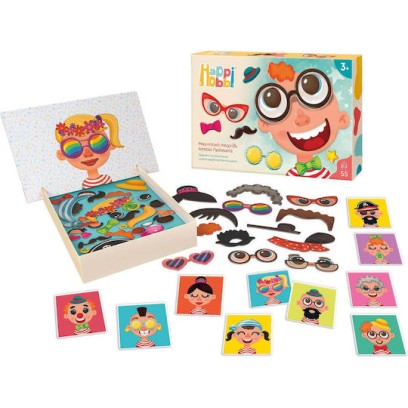 HappiHobbi Παιχνίδι Κατασκευών Χάρτινο για Παιδιά 3+ Ετών