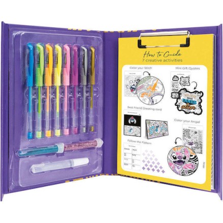 AS HappiHobbi Art Journal Fluo Στυλό Stitch Για 9+ Χρονών (1038-11049)