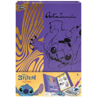 AS HappiHobbi Art Journal Fluo Στυλό Stitch Για 9+ Χρονών (1038-11049)
