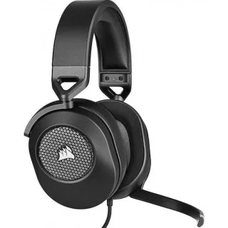 Corsair HS65 Surround Over Ear Gaming Headset with Connection 3.5mm Carbon