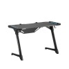 Brateck Γραφείο Gaming GMD04-1S Glory Ξύλινο Μαύρο 120x60x75εκ.