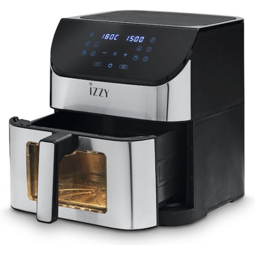 Izzy IZ-8229 Air Fryer με Wi-Fi 8lt Ασημί