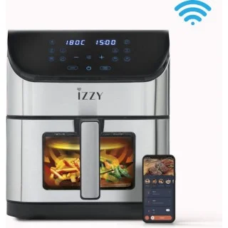 Izzy IZ-8229 Air Fryer με Wi-Fi 8lt Ασημί Izzy IZ-8229 Air Fryer με Wi-Fi 8lt Ασημί