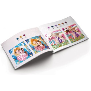 HappiHobbi Ζωγραφική Χειροτεχνίας Με Glitter 1038-21046