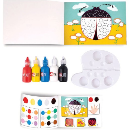 HappiHobbi Ζωγραφική Οι Πρώτες Μου Δαχτυλομπογιές 1038-21066