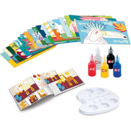 HappiHobbi Ζωγραφική Οι Πρώτες Μου Δαχτυλομπογιές 1038-21066