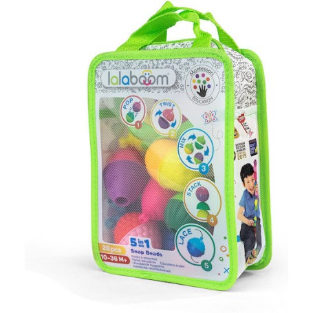 Clementoni Lalaboom 5 Σε 1 Εκπαιδευτικές Χάντρες Και Αξεσουάρ 1000-86152