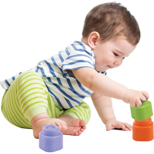 Clementoni Τουβλάκια για 6+ Μηνών 10τμχ