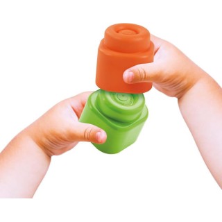 Clementoni Τουβλάκια για 6+ Μηνών 10τμχ