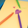 HappiHobbi Art Journal Neon Μαρκαδόροι Για 9+ Χρονών (1038-11041)