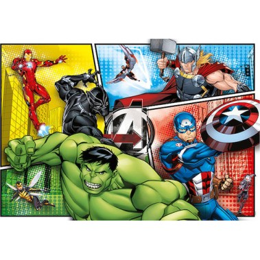 Clementoni Παιδικό Παζλ Super Color The Avengers 104 τμχ