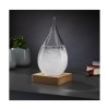 Source Storm Glass Teardrop Συσκευή Καιρού Μορφή Σταγόνας Διακοσμητική Βάση