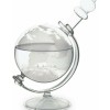 Storm Glass Globe Διακοσμητικό Βαρόμετρο σε Σχήμα Υδρογείου