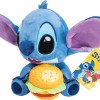 Disney Λούτρινο Stitch με Burger 25εκ.