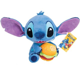 Disney Λούτρινο Stitch με Burger 25εκ.