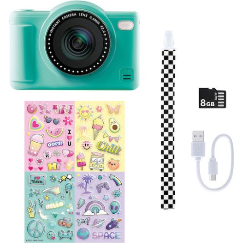 AS Photo Creator Compact Φωτογραφική Μηχανή 32MP (Πράσινο)