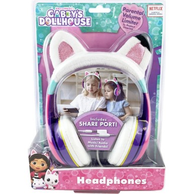 eKids Gabby's Dollhouse Ενσύρματα Ακουστικά (GA-140)
