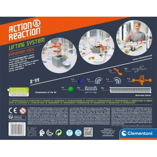 AS Clementoni Action & Reaction Lifting System STEM Εκπαιδευτικό Παιχνίδι Μηχανικής Μαθαίνω & Δημιουργώ για 8+ Ετών