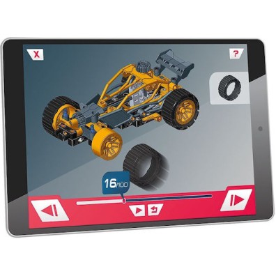 AS Μαθαίνω Δημιουργώ Build Εκπαιδευτικό Παιχνίδι Εργαστήριο Μηχανικής Buggy Quad 8+ Χρονών