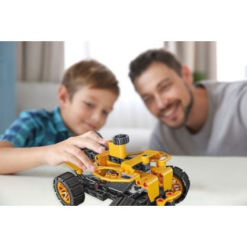 AS Μαθαίνω Δημιουργώ Build Εκπαιδευτικό Παιχνίδι Εργαστήριο Μηχανικής Buggy Quad 8+ Χρονών