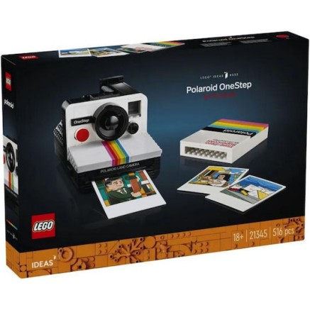 Lego Ideas Polaroid OneStep SX-70 Camera για 18+ Ετών 516τμχ 21345