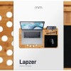 Mikamax Lapzer Τραπεζάκι για Laptop Καφέ