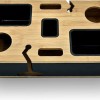 Mikamax Couch Caddy Δίσκος 45x27x9cm Sofa Snacker