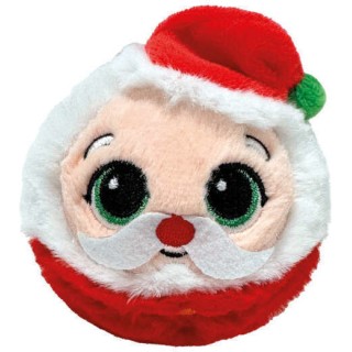 TY Beanie Bouncers Χνουδωτό Μπαλάκι που Αναπηδάει Άγιος Βασίλης Κόκκινος