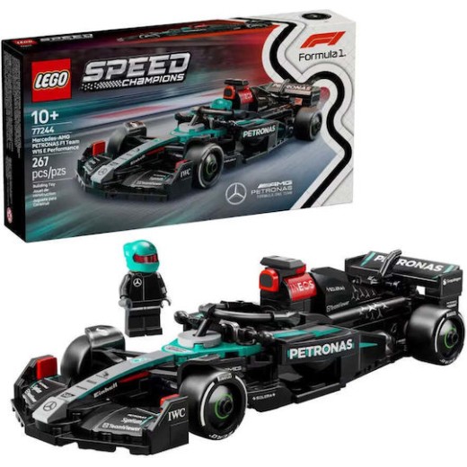 Lego Speed Champions Mercedes-amg F1® W15 Race Car για 10+ Ετών 267τμχ 77244