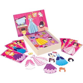 HappiHobbi Παιχνίδι Κατασκευών Χάρτινο Dress Up Πριγκίπισσες για Παιδιά 3+ Ετών