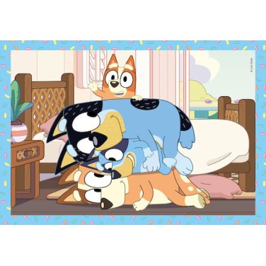 Clementoni Παζλ 4 σε 1 Super Color Bluey (1200-21530)