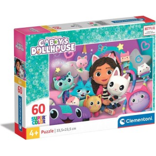 Clementoni Παζλ Gaby's dollhouse Surrounded 60τμχ