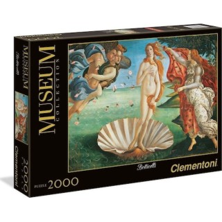 Clementoni Puzzle Museum Collection Μποττιτσέλλι: Η Γέννηση της Αφροδίτης 2000 pcs (1220-32572)