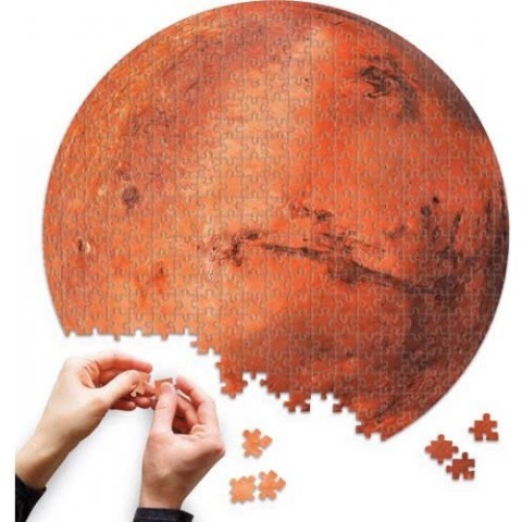 Clementoni Παζλ Space Collection Round Nasa 500 τμχ