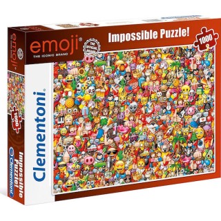Clementoni Παζλ Impossible Emoji 1000 τμχ (1260-39388)