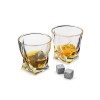 The Source Ingenious Ice Stones with Twisted Glasses Gift Set