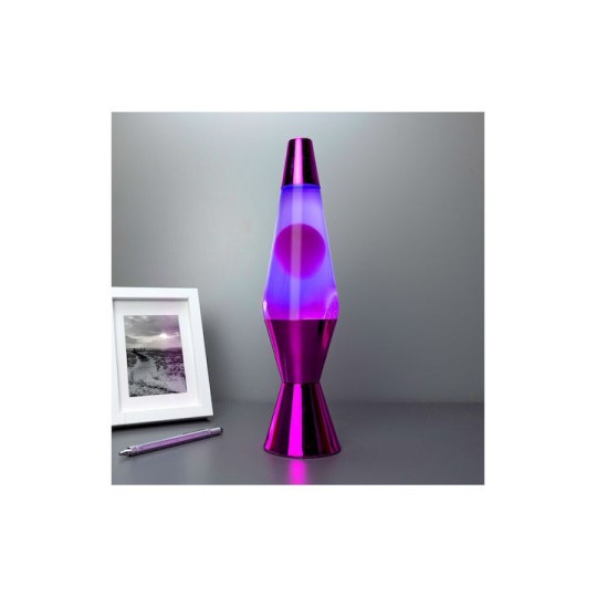 The Source Διακοσμητικό Φωτιστικό Lava Lamp LED Μωβ