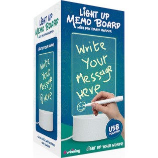 The Source Light Up Memo Board Φωτιζόμενος Πίνακας Σημειώσεων